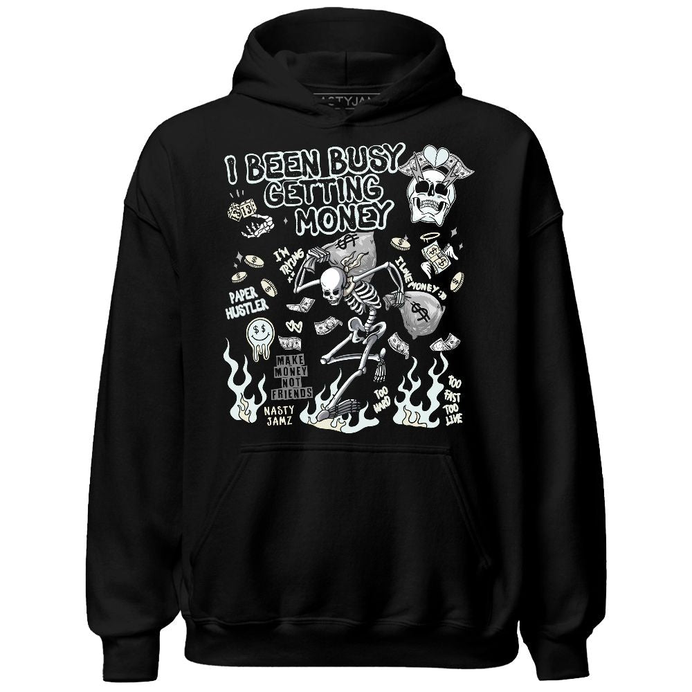 Pure-Platinum-4s-NastyJamz-Hoodie-Match-Busy-Getting-Money-Skull