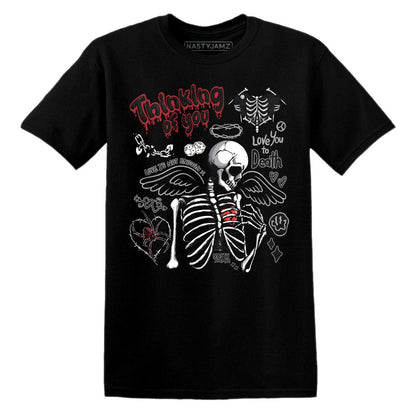 Thinking Of You.AJ 11 Bred Velvet.NastyJamz Website T-Shirt 2D