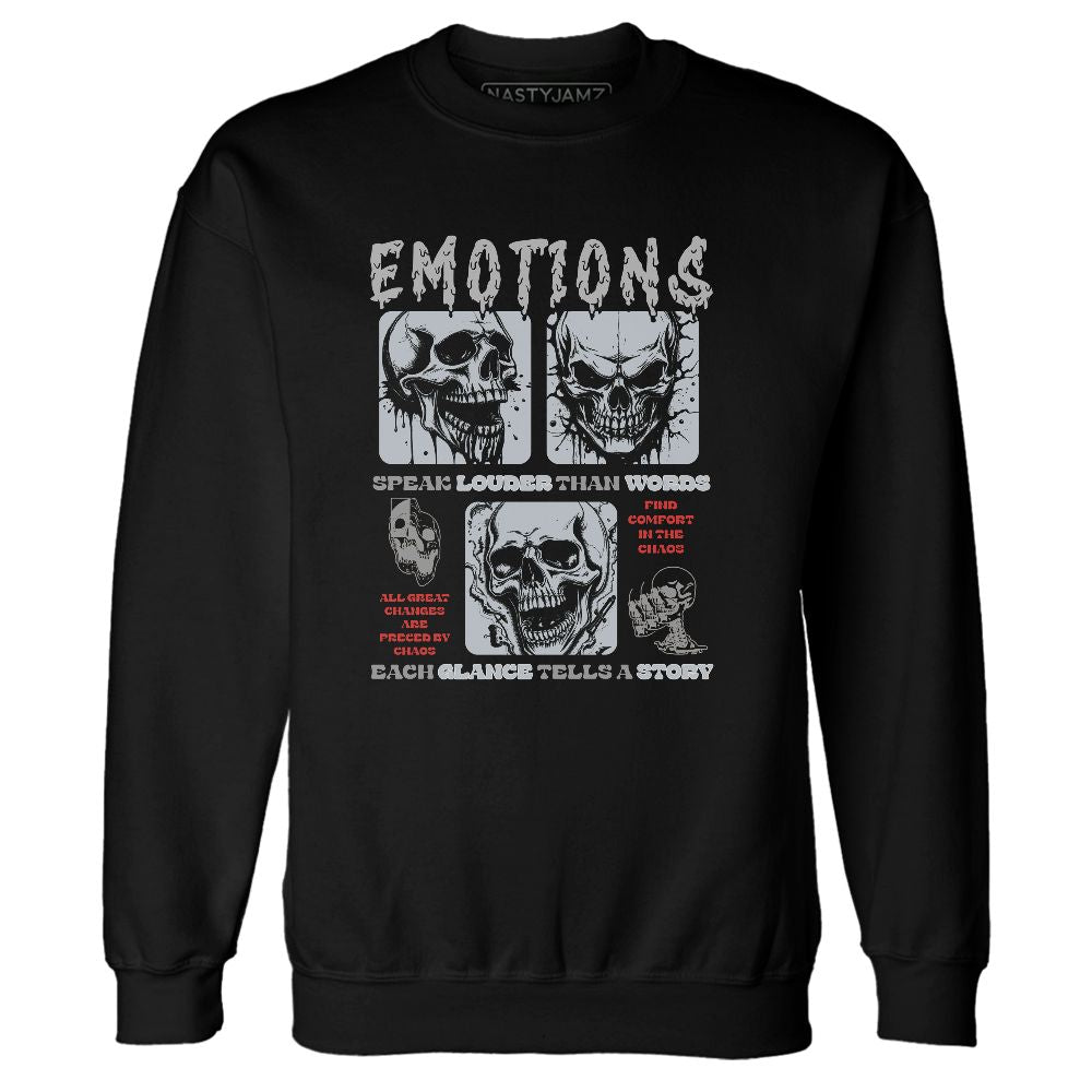 Black-Cement-3s-NastyJamz-Sweatshirt-Match-Emotions-Skull