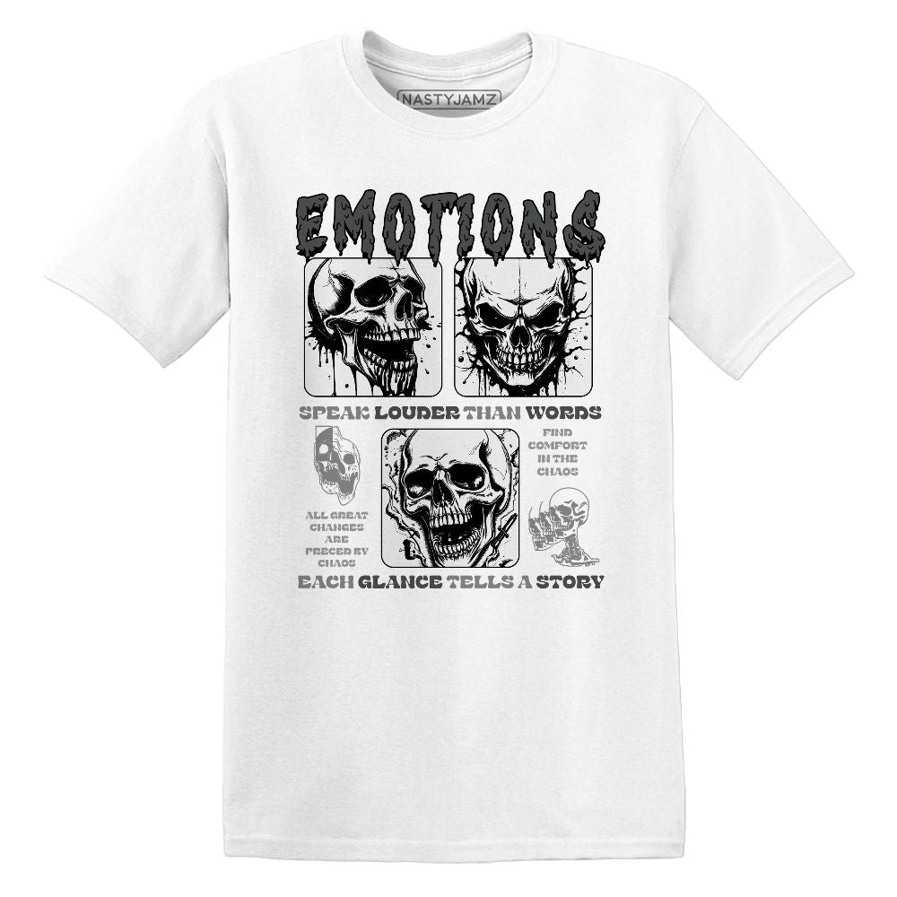 Emotions Skull.AJ 4 Fear.NastyJamz Website T-Shirt 2D