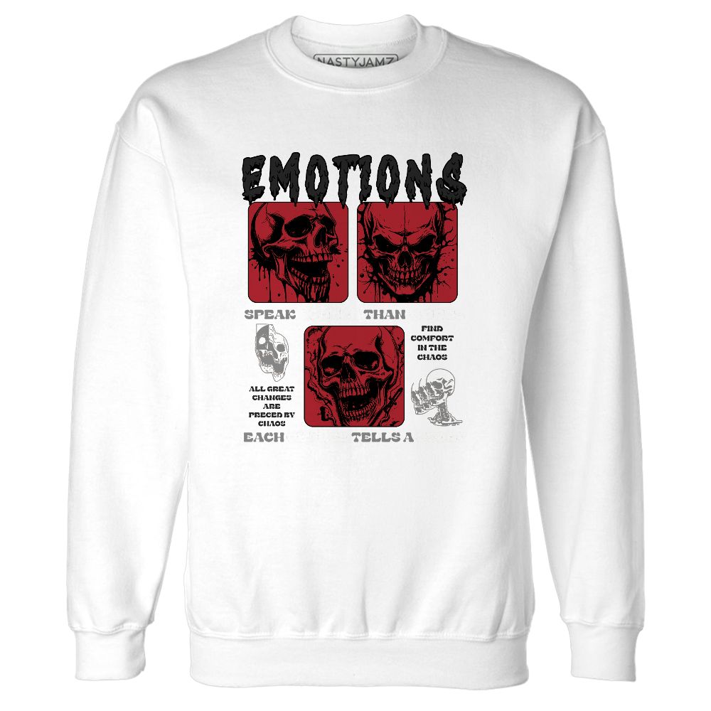 Bred-Velvet-11s-NastyJamz-Sweatshirt-Match-Emotions-Skull