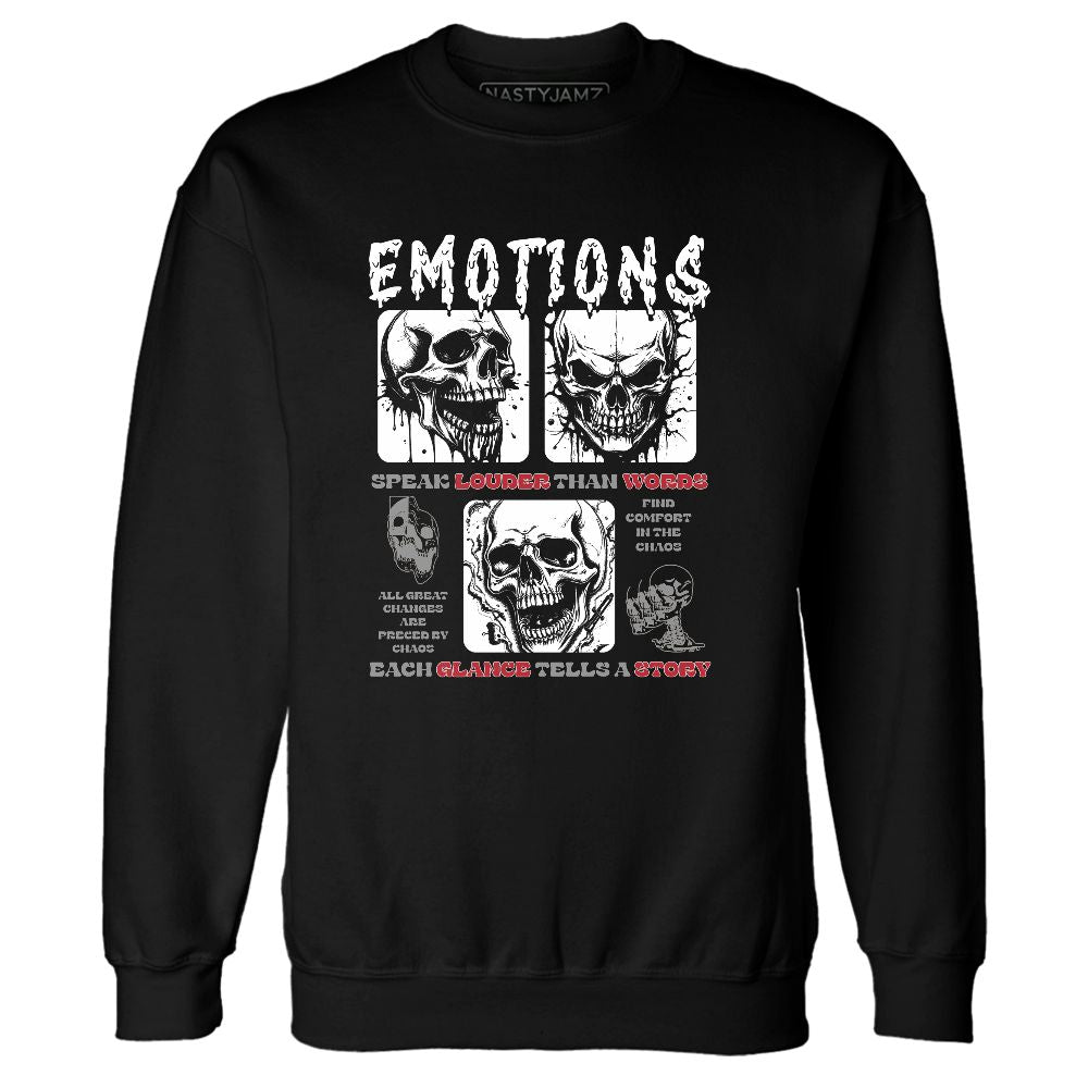 Black-Toe-14s-NastyJamz-Sweatshirt-Match-Emotions-Skull