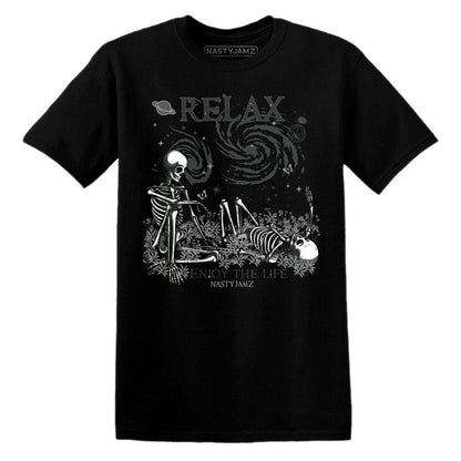 Relax.AJ 4 Fear.NastyJamz Website T-Shirt 2D