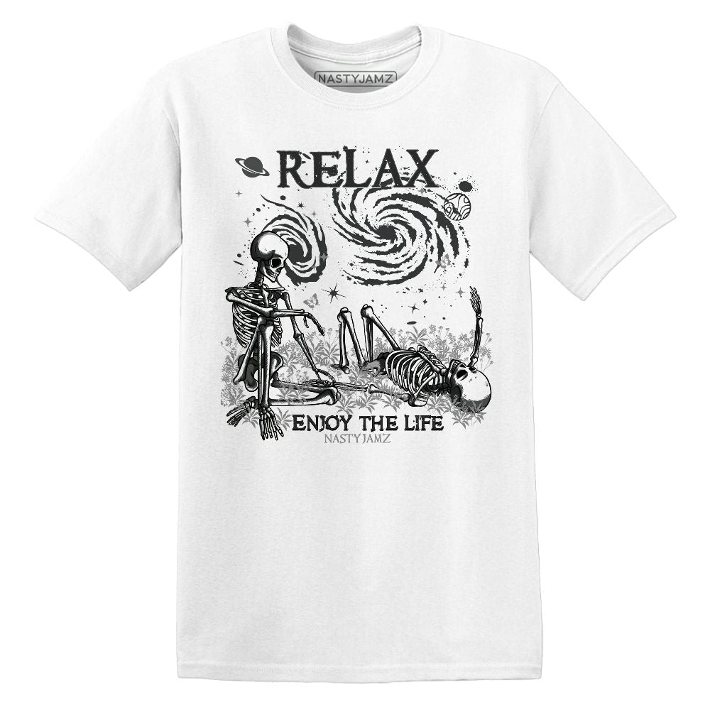 Relax.AJ 4 Fear.NastyJamz Website T-Shirt 2D