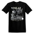 Relax.AJ 4 Pure Platinum.NastyJamz Website T-Shirt 2D