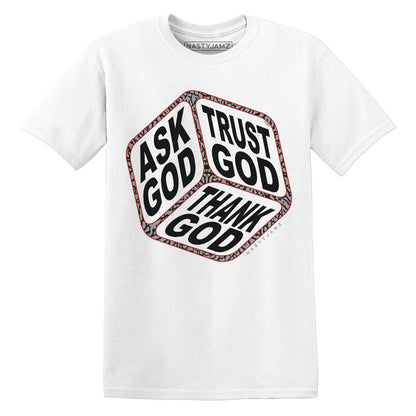 Trust God.AJ 3 Black Cement.NastyJamz Website T-Shirt 2D