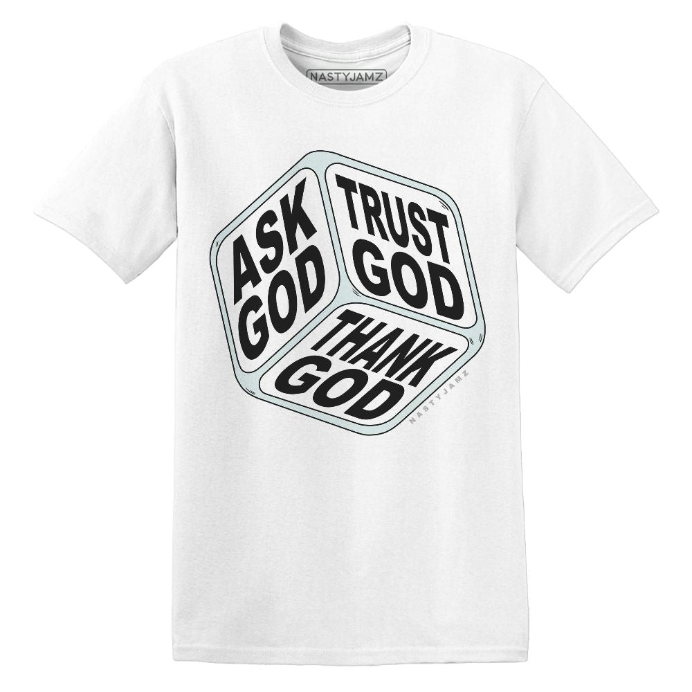 Trust God.AJ 4 Pure Platinum.NastyJamz Website T-Shirt 2D