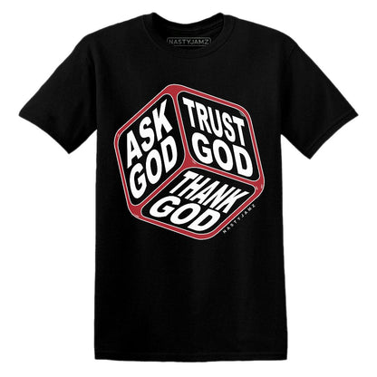 Trust God.AJ 11 Bred Velvet.NastyJamz Website T-Shirt 2D