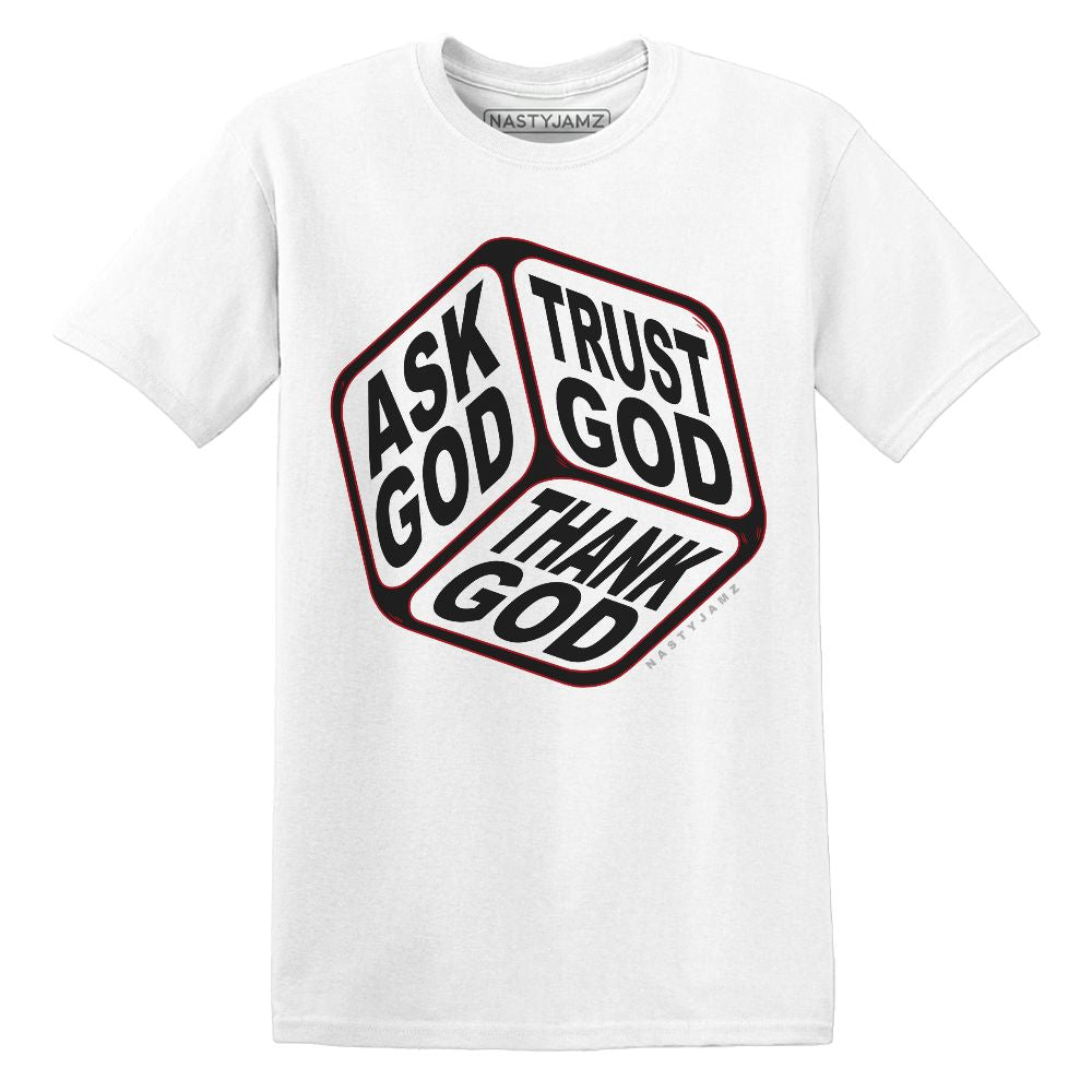 Trust God.AJ 14 Black Toe.NastyJamz Website T-Shirt 2D