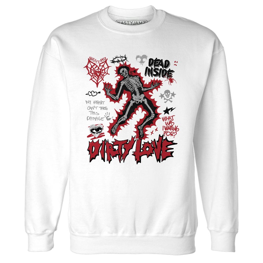 Bred-Velvet-11s-NastyJamz-Sweatshirt-Match-Dirty-Love-Skull