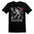 Dirty Love Skull.AJ 3 Black Cement.NastyJamz Website T-Shirt 2D