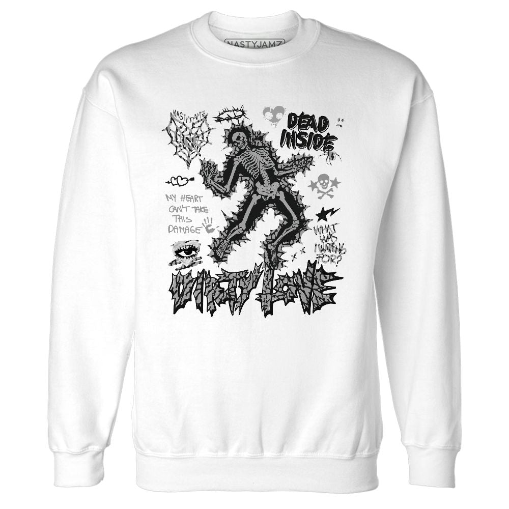 Black-Cement-3s-NastyJamz-Sweatshirt-Match-Dirty-Love-Skull