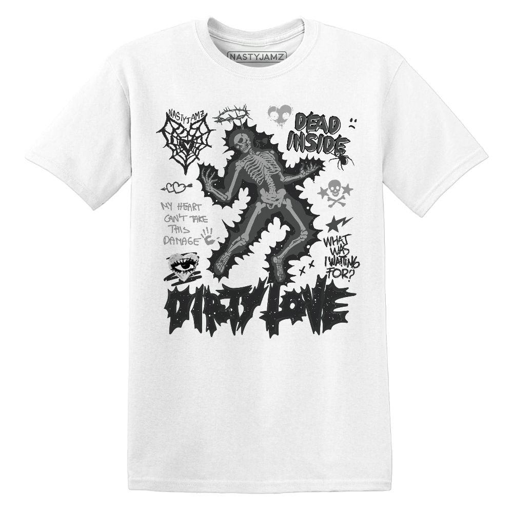 Dirty Love Skull.AJ 4 Fear.NastyJamz Website T-Shirt 2D