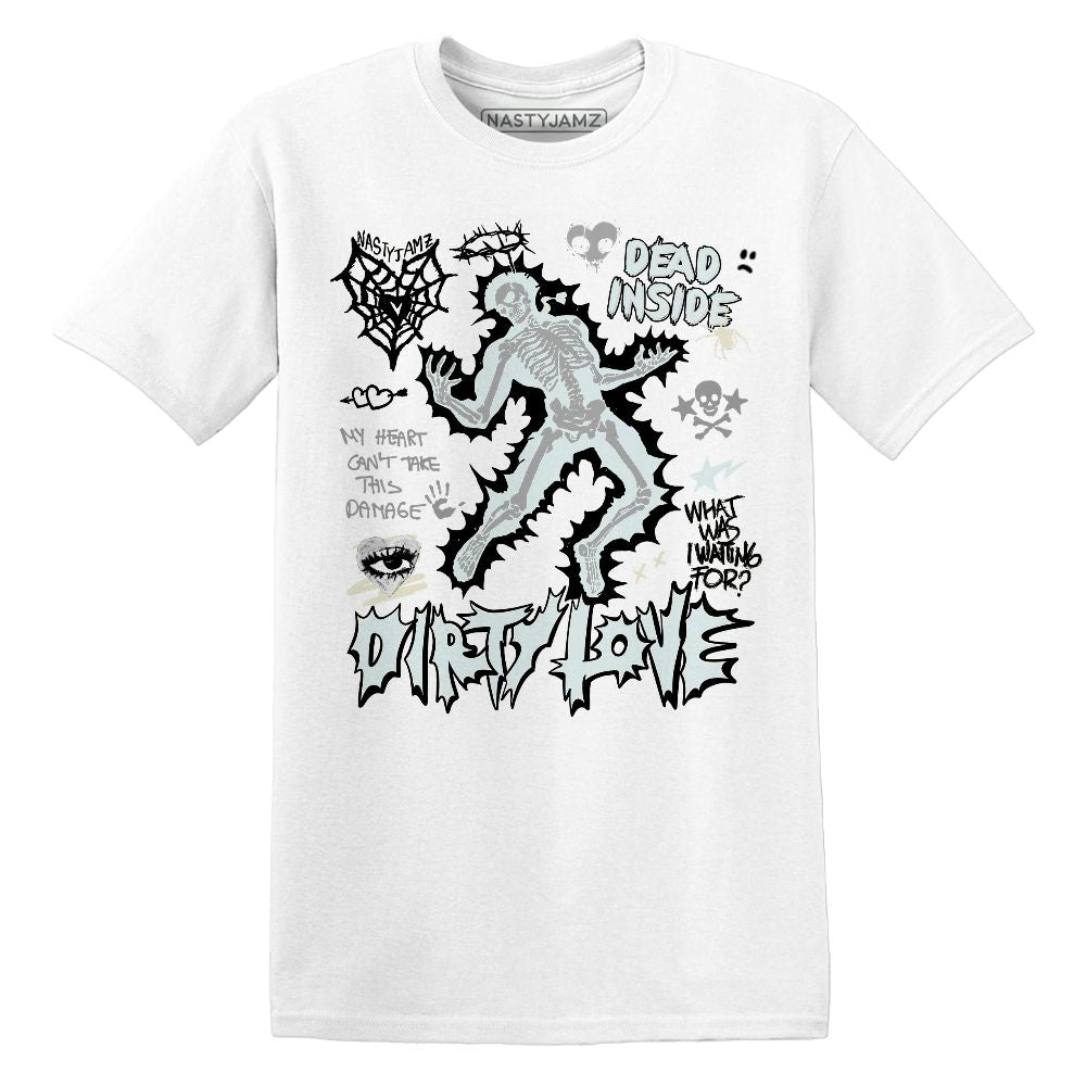 Dirty Love Skull.AJ 4 Pure Platinum.NastyJamz Website T-Shirt 2D