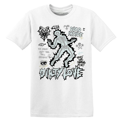 Dirty Love Skull.AJ 4 Pure Platinum.NastyJamz Website T-Shirt 2D