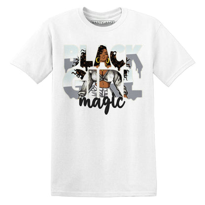 Black Girl Magic.AJ 4 Pure Platinum.NastyJamz Website T-Shirt 2D