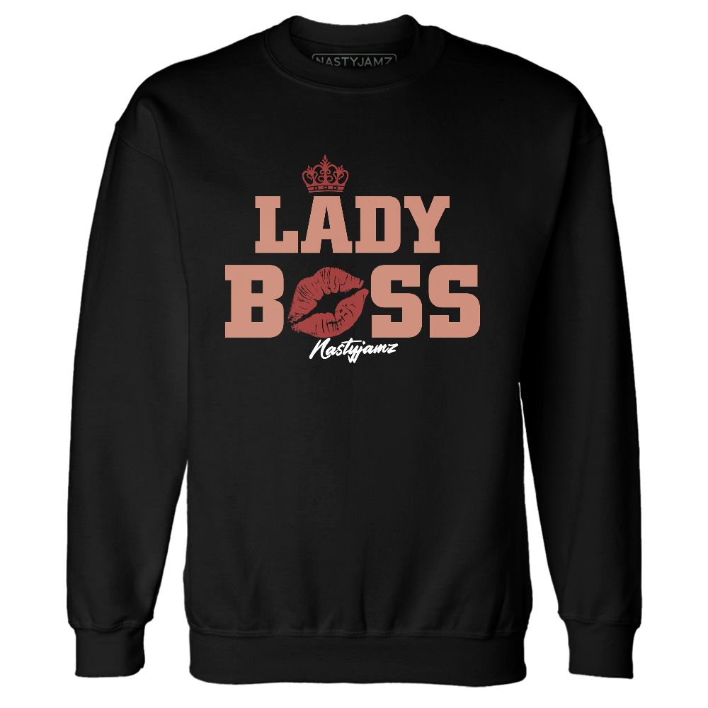 Dune-Red-13s-NastyJamz-Sweatshirt-Match-Lady-Boss
