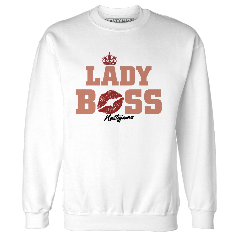 Dune-Red-13s-NastyJamz-Sweatshirt-Match-Lady-Boss