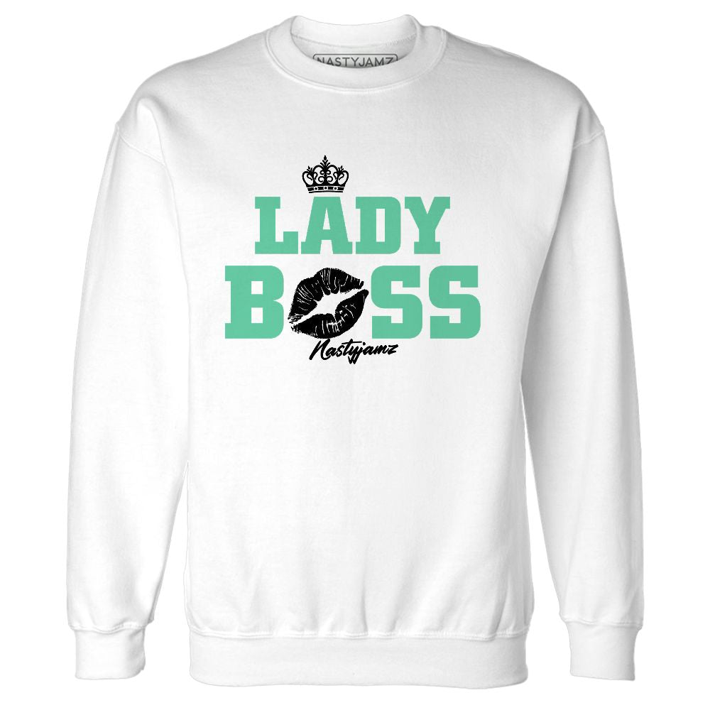 High-OG-Green-Glow-1s-NastyJamz-Sweatshirt-Match-Lady-Boss