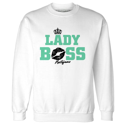 High-OG-Green-Glow-1s-NastyJamz-Sweatshirt-Match-Lady-Boss