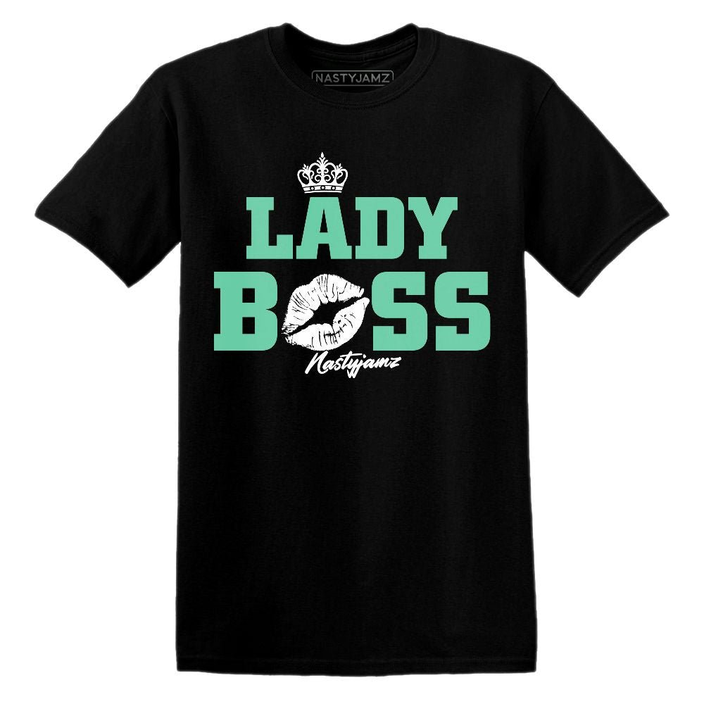 High-OG-Green-Glow-1s-NastyJamz-T-Shirt-Match-Lady-Boss