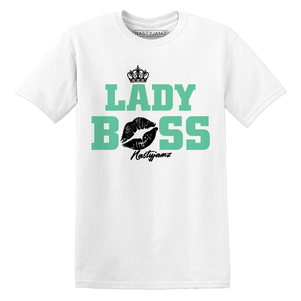 High-OG-Green-Glow-1s-NastyJamz-T-Shirt-Match-Lady-Boss