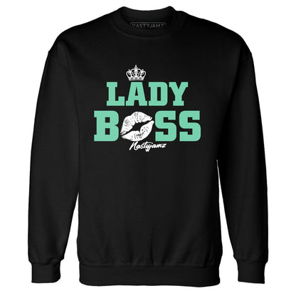 High-OG-Green-Glow-1s-NastyJamz-Sweatshirt-Match-Lady-Boss