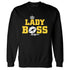 Yellow-Ochre-6s-NastyJamz-Sweatshirt-Match-Lady-Boss