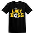 Yellow-Ochre-6s-NastyJamz-T-Shirt-Match-Lady-Boss