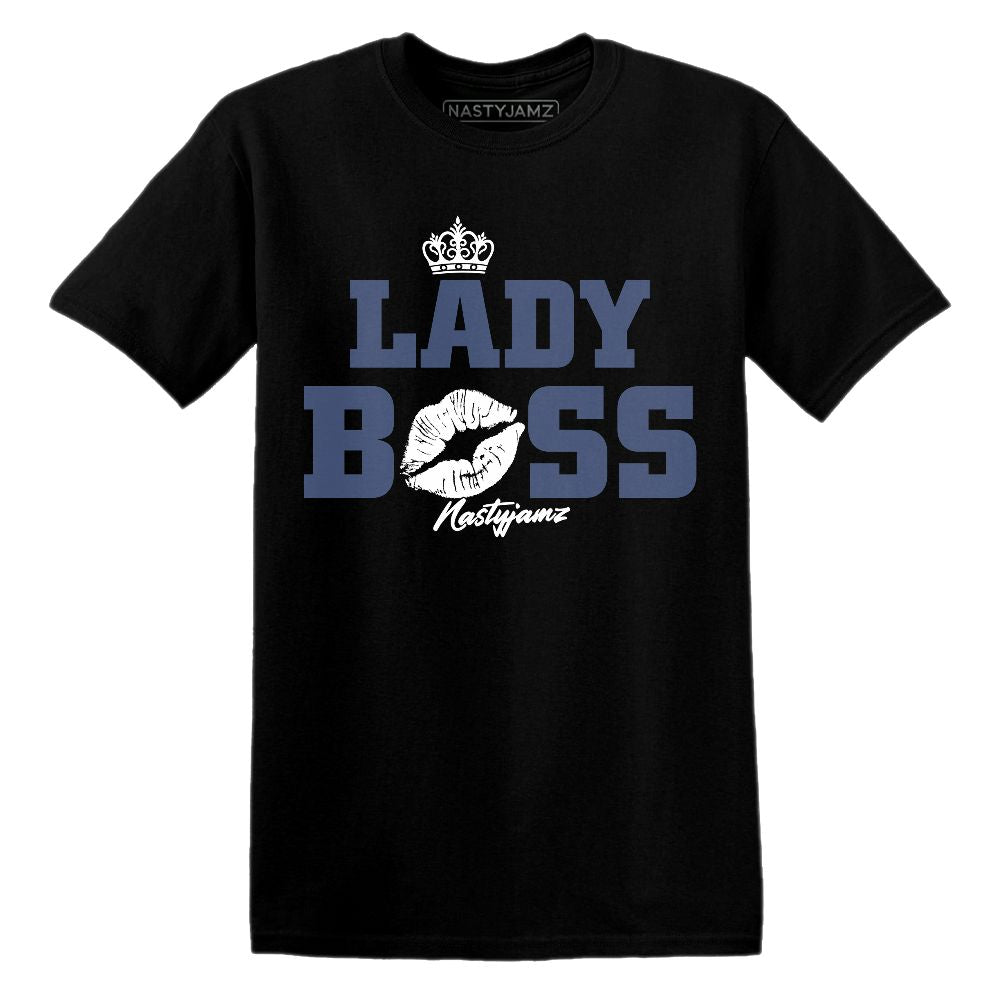 Low-Diffused-Blue-11s-NastyJamz-T-Shirt-Match-Lady-Boss