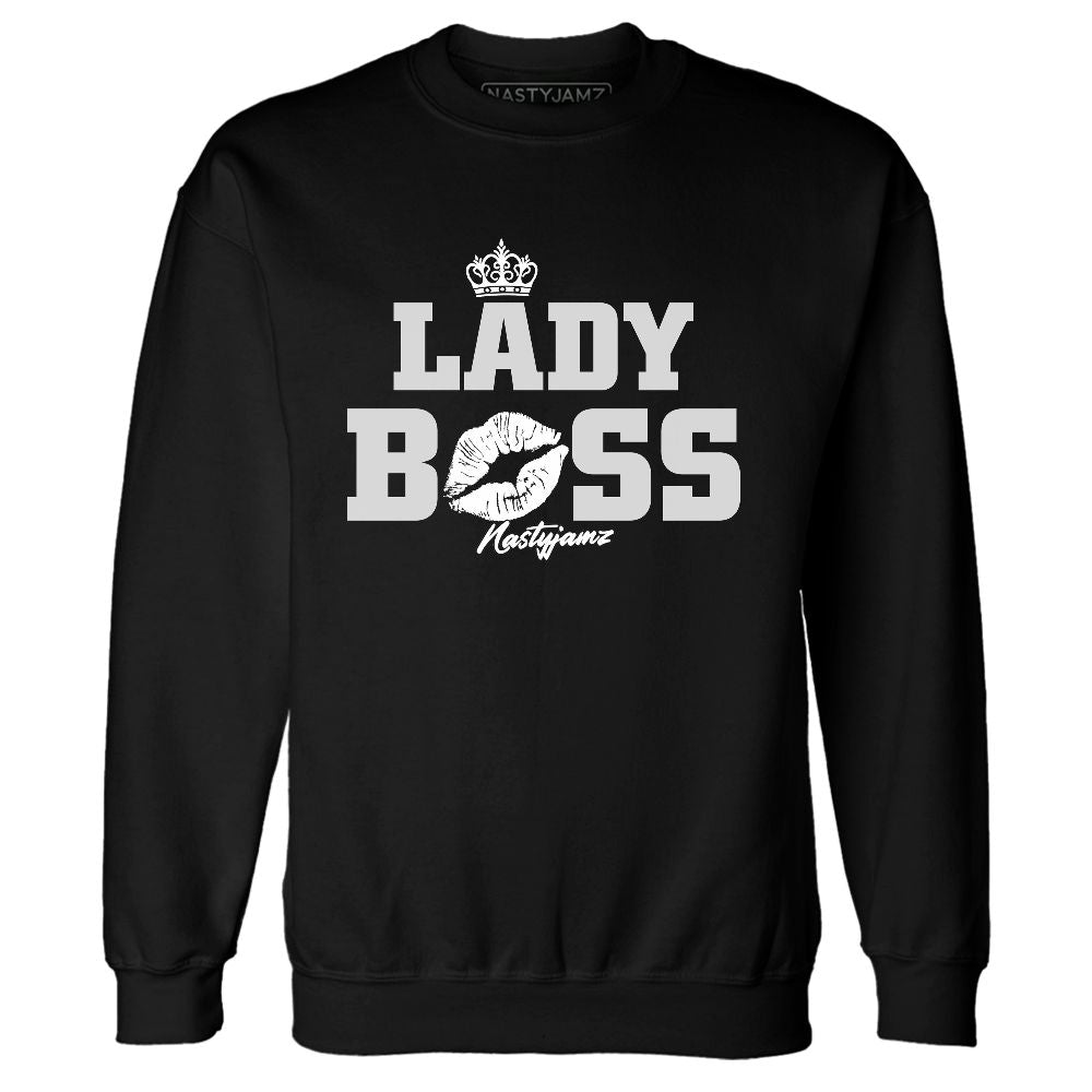 White-Thunder-4s-NastyJamz-Sweatshirt-Match-Lady-Boss