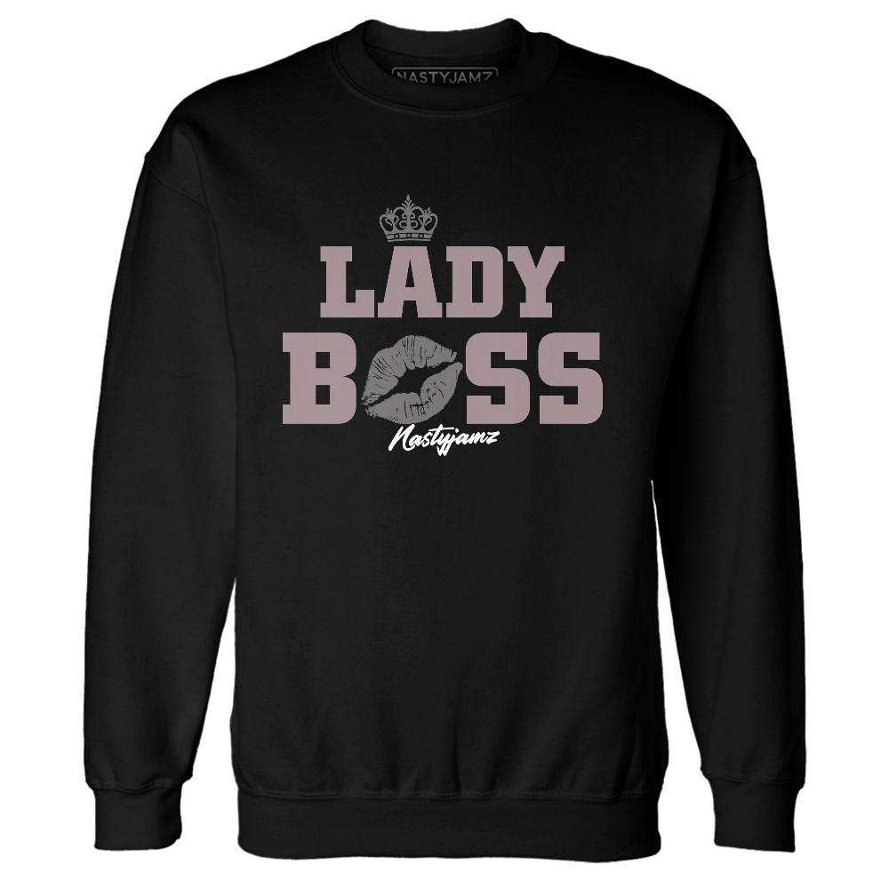 Black-Violet-Ore-3s-NastyJamz-Sweatshirt-Match-Lady-Boss