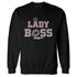 Black-Violet-Ore-3s-NastyJamz-Sweatshirt-Match-Lady-Boss