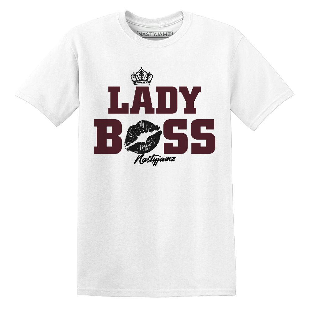 VaporMax-Night-Maron-Burgundy-NastyJamz-T-Shirt-Match-Lady-Boss