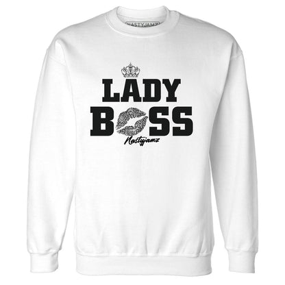 Black-Cement-3s-NastyJamz-Sweatshirt-Match-Lady-Boss