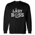 Black-Cement-3s-NastyJamz-Sweatshirt-Match-Lady-Boss