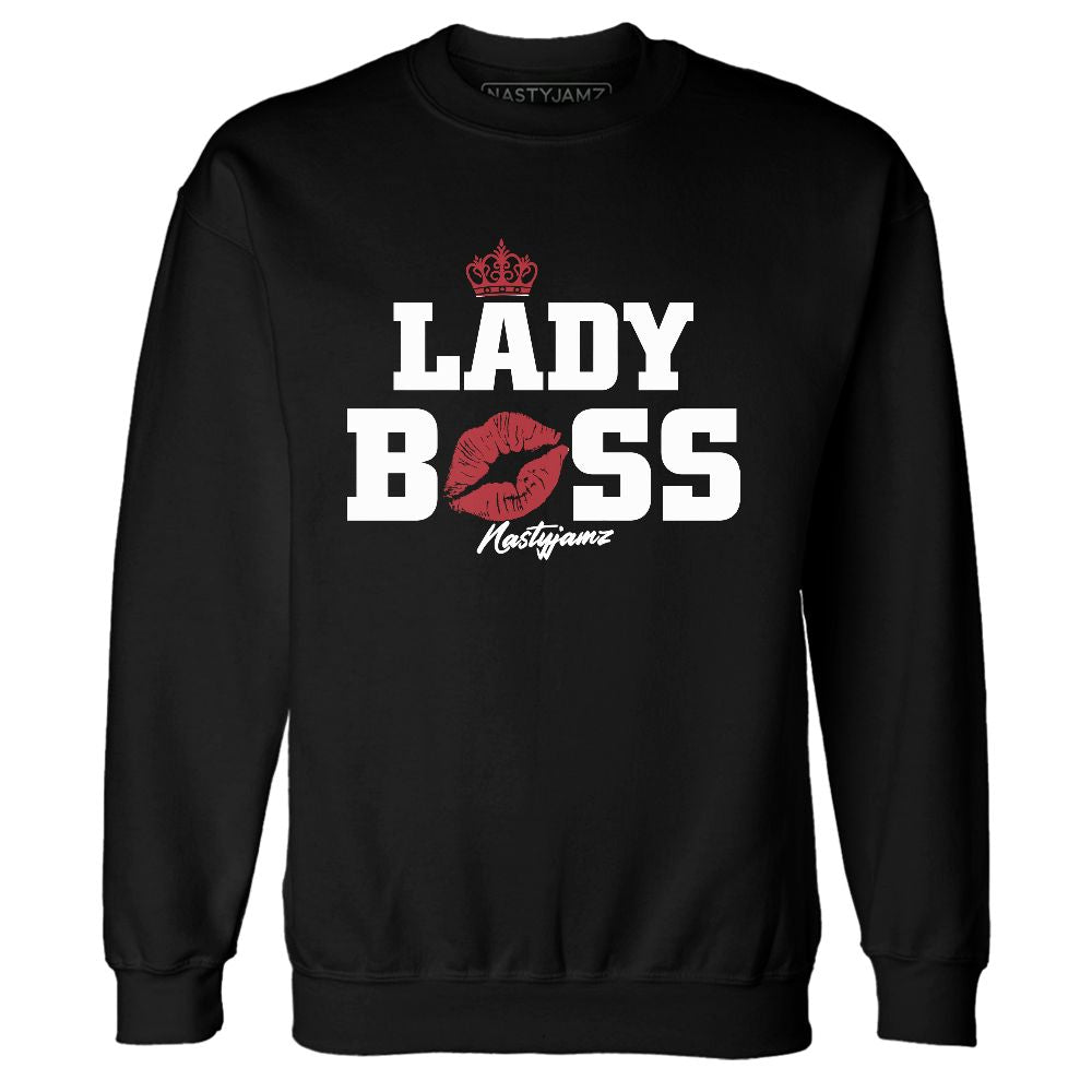 Bred-Velvet-11s-NastyJamz-Sweatshirt-Match-Lady-Boss