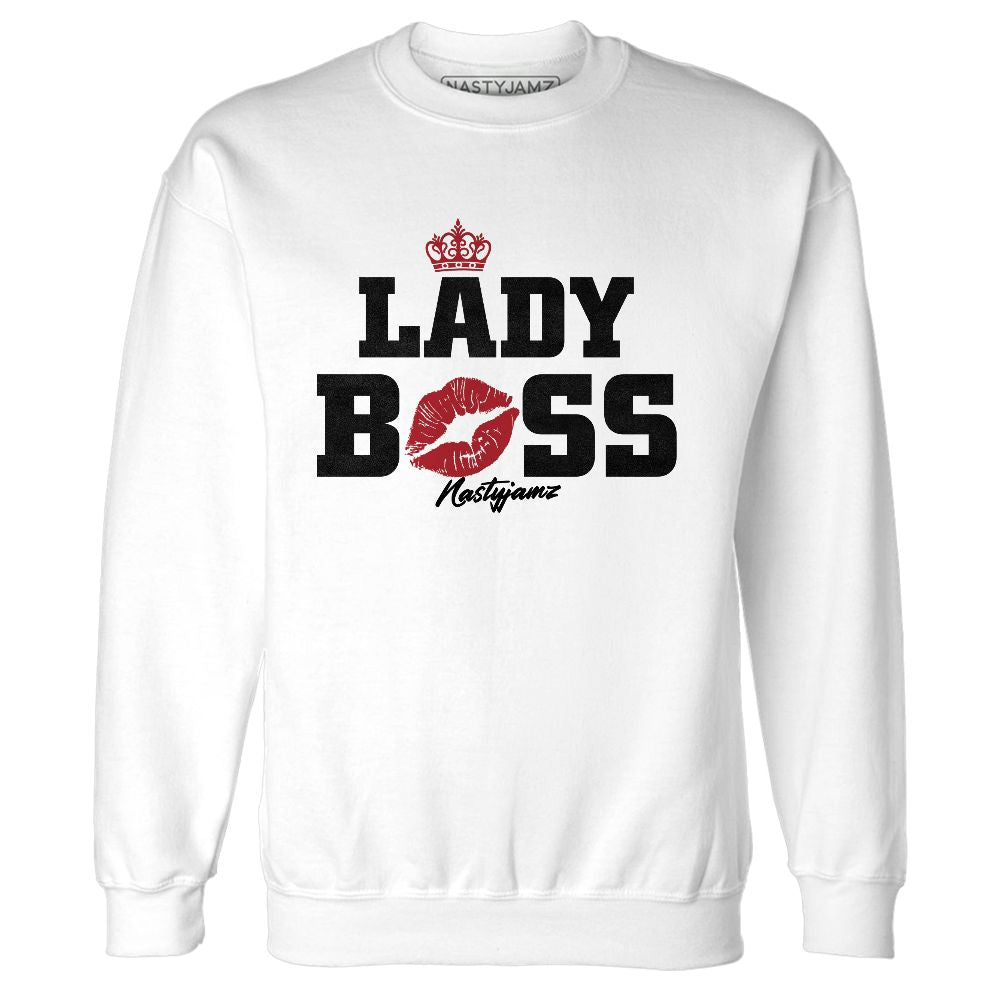 Bred-Velvet-11s-NastyJamz-Sweatshirt-Match-Lady-Boss