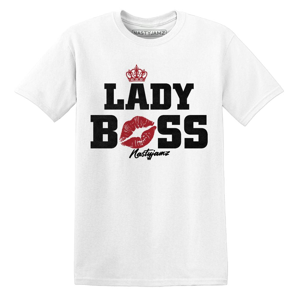 Bred-Velvet-11s-NastyJamz-T-Shirt-Match-Lady-Boss
