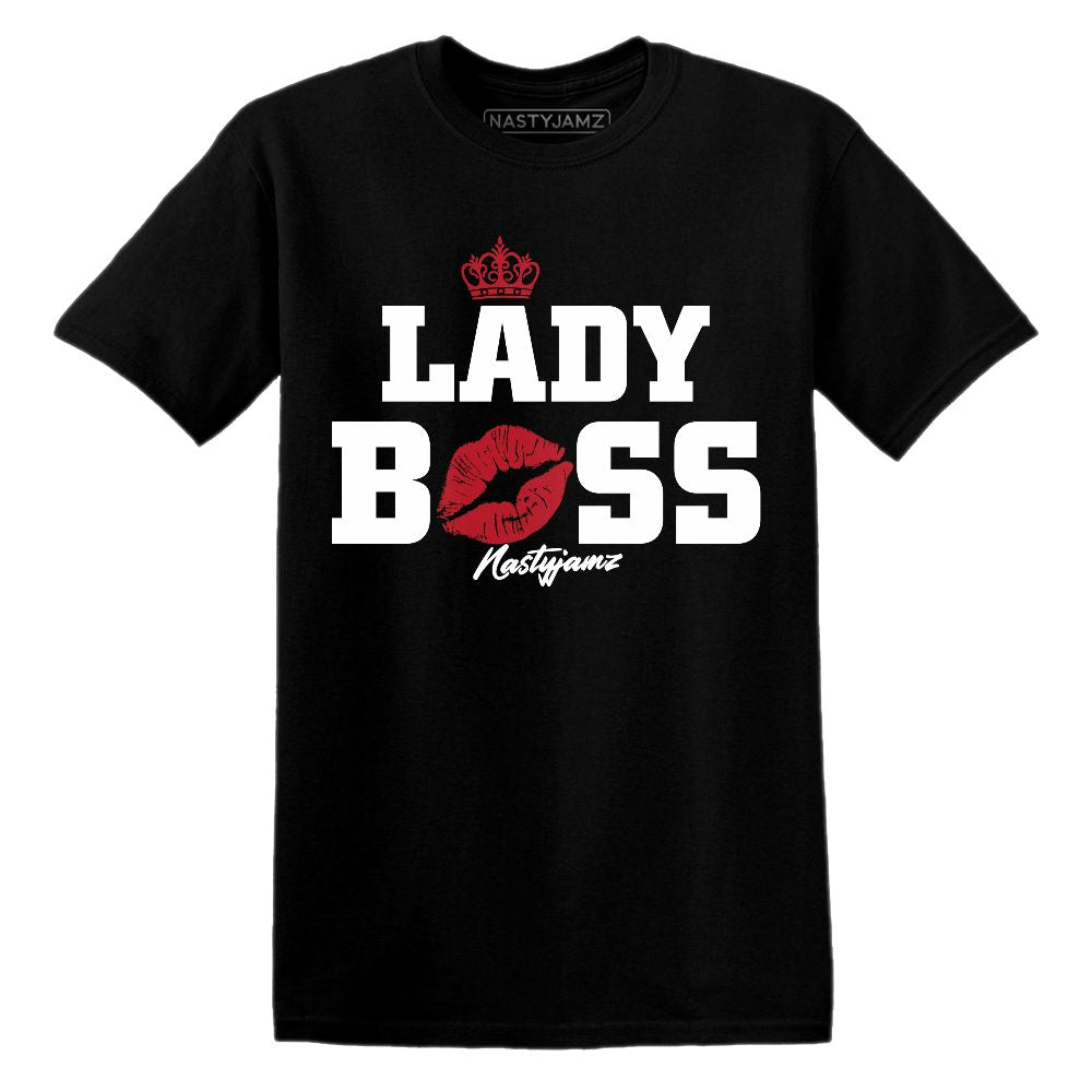 Black-Toe-14s-NastyJamz-T-Shirt-Match-Lady-Boss