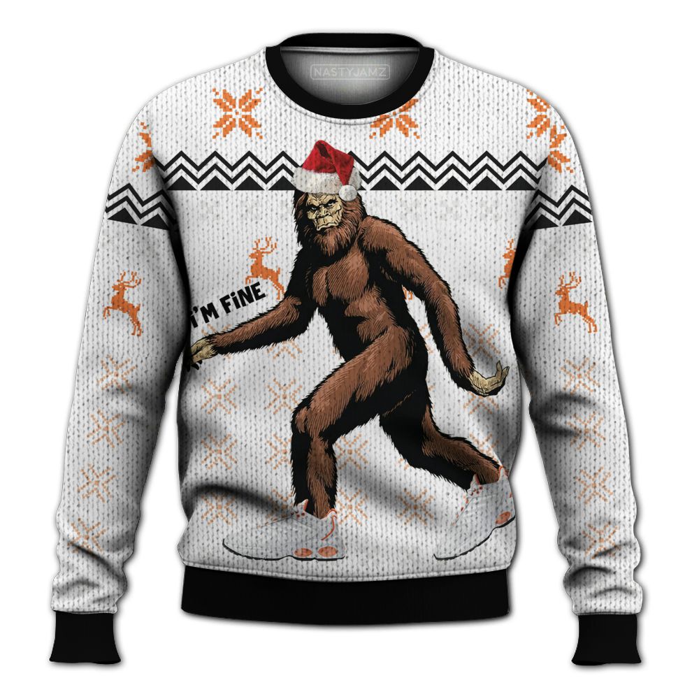 AM-TW-White-Orange-NastyJamz-Ugly-Sweater-Match-Xmas-Im-Fine-All-Over-Print