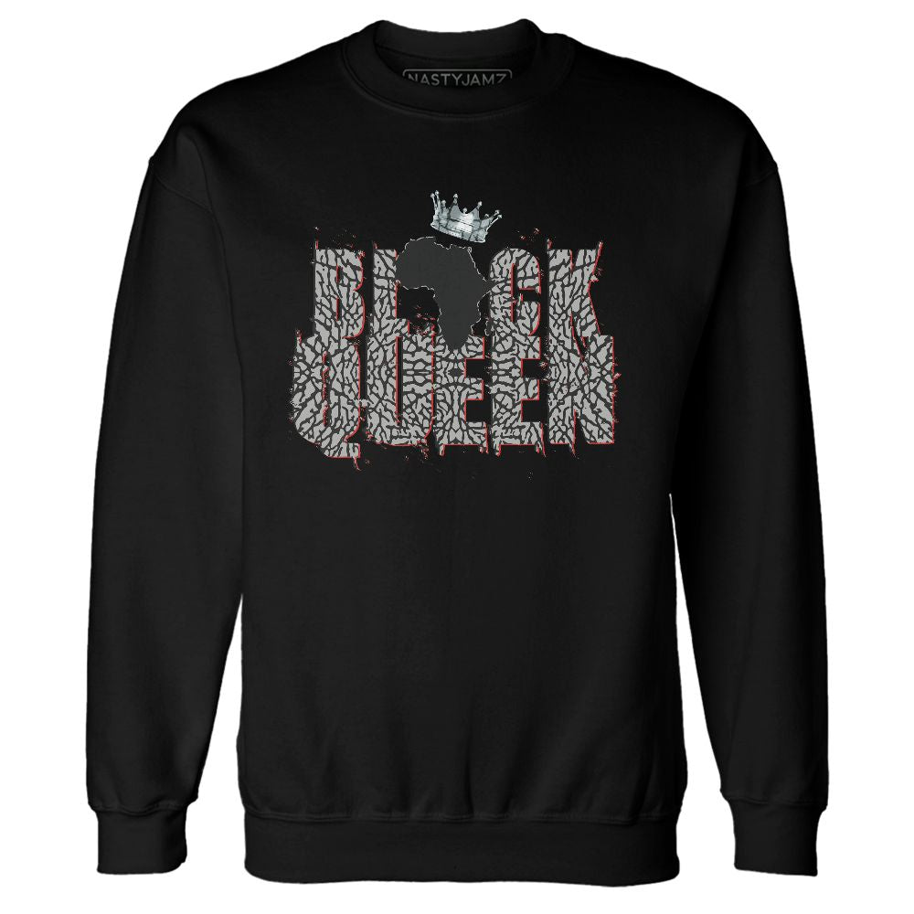 Black-Cement-3s-NastyJamz-Sweatshirt-Match-Black-Queen-Crown