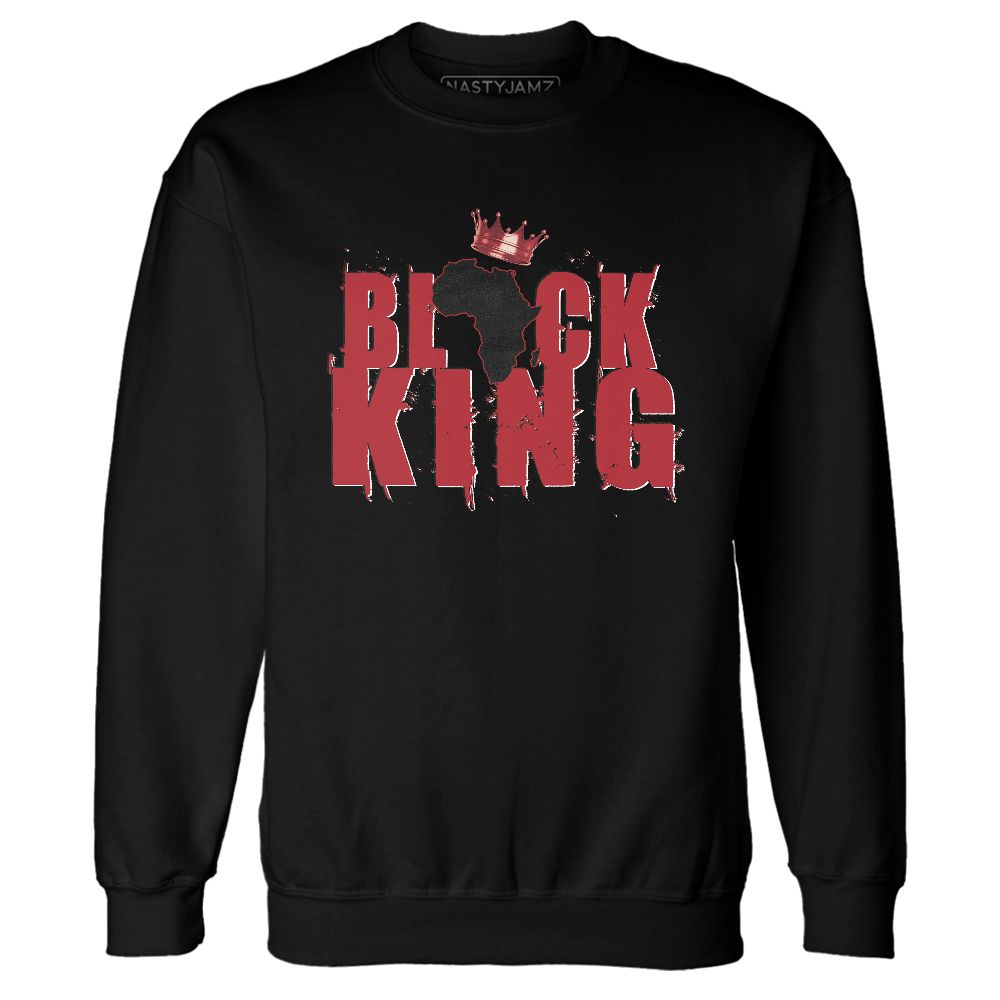 Bred-Velvet-11s-NastyJamz-Sweatshirt-Match-Black-King-Crown