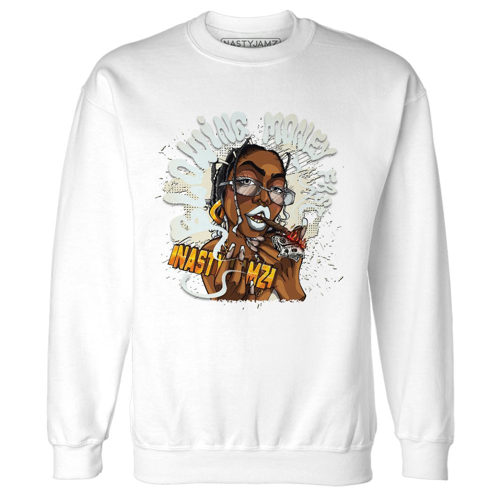 Pure-Platinum-4s-NastyJamz-Sweatshirt-Match-Blowing-Money-Fast-Girl