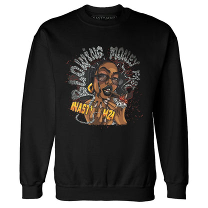 Black-Cement-3s-NastyJamz-Sweatshirt-Match-Blowing-Money-Fast-Girl