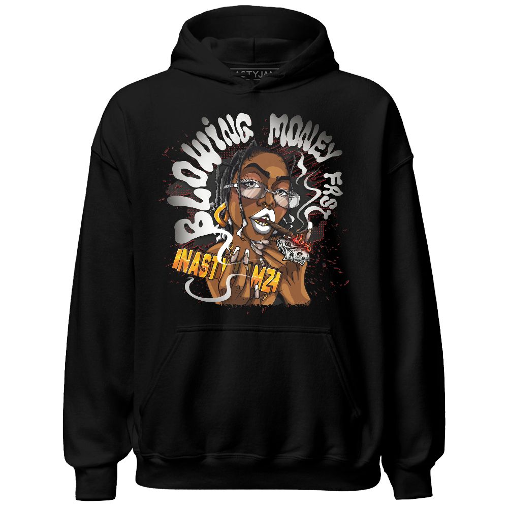 Black-Toe-14s-NastyJamz-Hoodie-Match-Blowing-Money-Fast-Girl