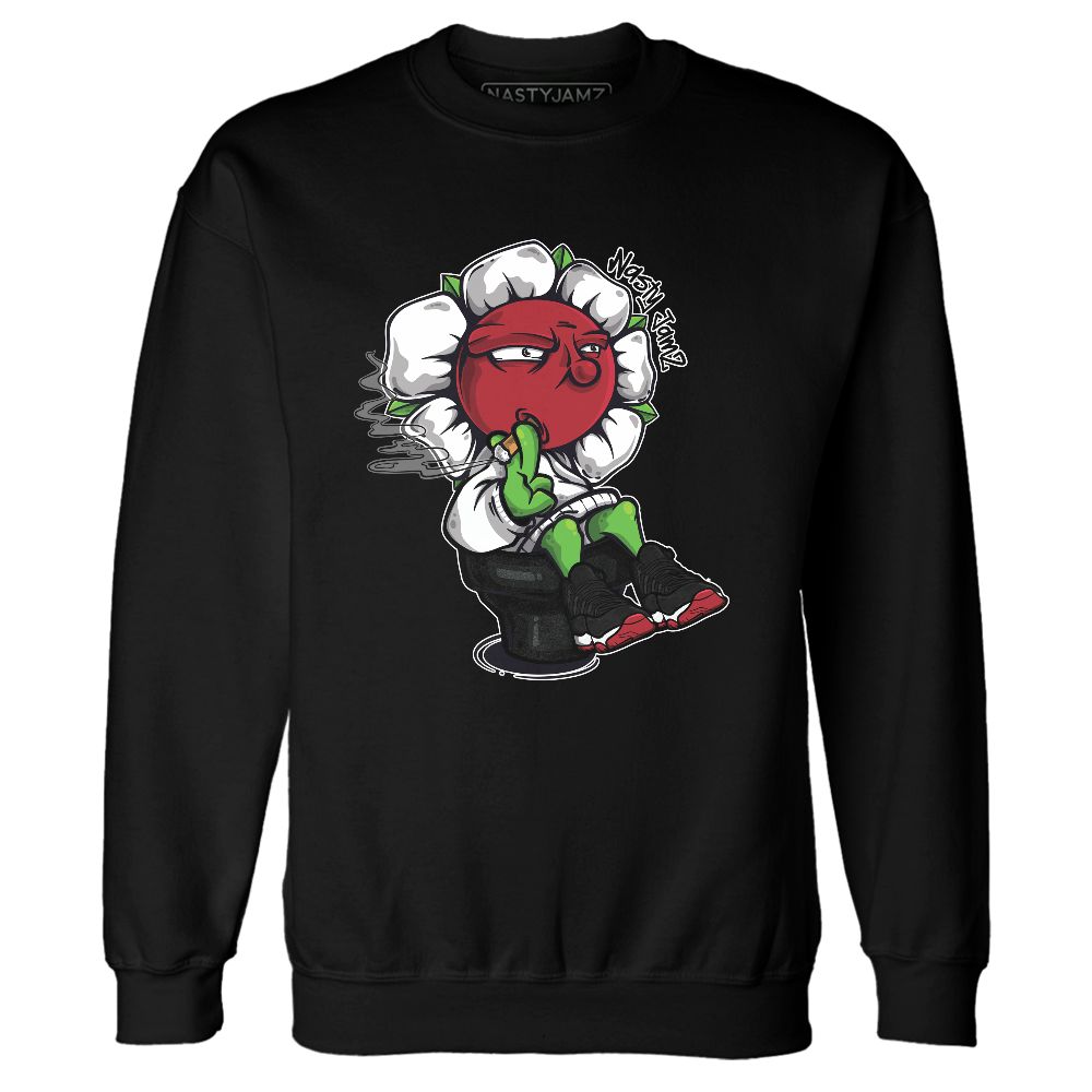 Bred-Velvet-11s-NastyJamz-Sweatshirt-Match-Rebel-Bloom