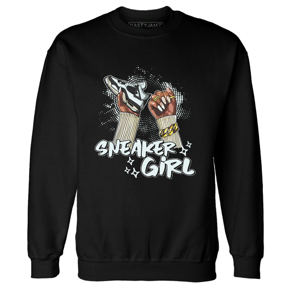 Pure-Platinum-4s-NastyJamz-Sweatshirt-Match-Sneaker-Girl-Nail