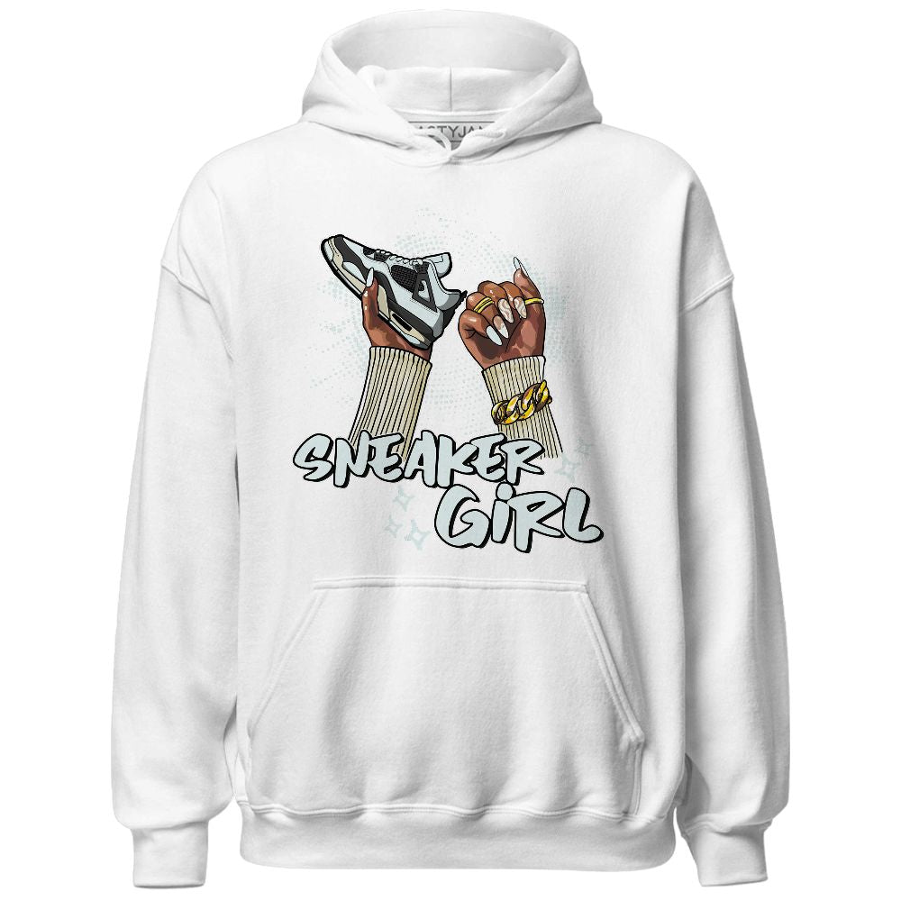 Pure-Platinum-4s-NastyJamz-Hoodie-Match-Sneaker-Girl-Nail