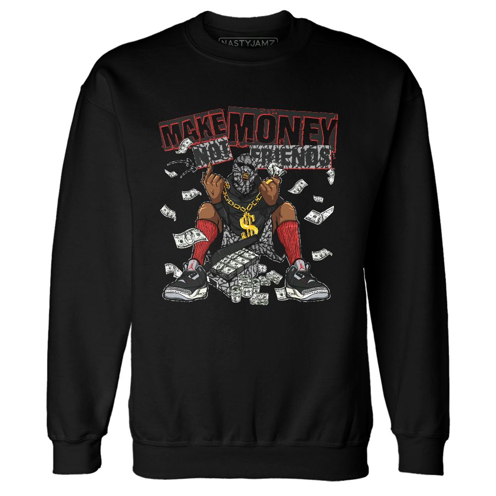 Black-Cement-3s-NastyJamz-Sweatshirt-Match-Make-Money-Not-Friends